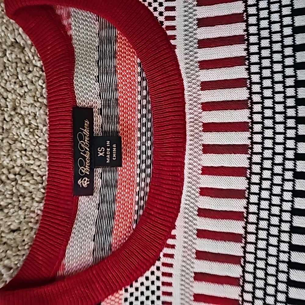 Brooks Brothers Striped Cardigan Sweater Set - Picture 11 of 14